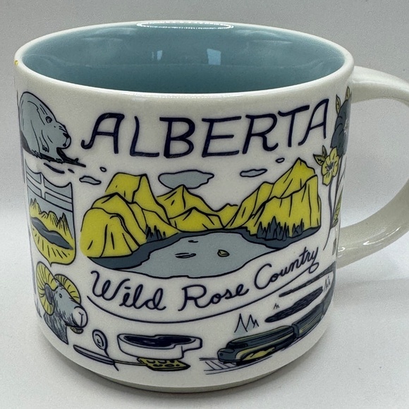 Starbucks Alberta Been There Series coffee mug. New in Box. Wild Rose Country. - Picture 6 of 10